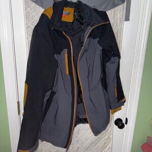 Spyder Active Sports Mens Whistler GTX, Ebony, Medium